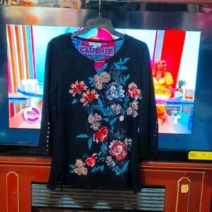 JM brand size M black solid